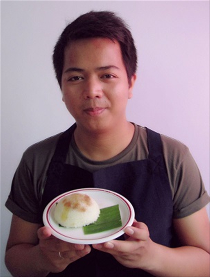 With me holding my entry