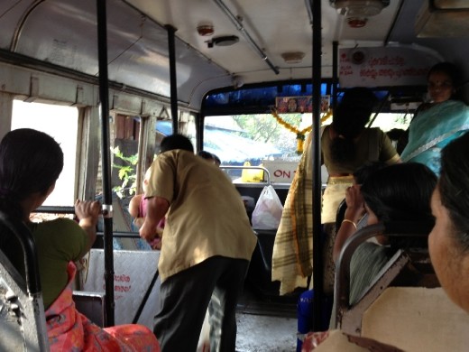 Bus a caminho da praia