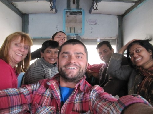 Família gente fina que dividiu o espaço com a gente. 