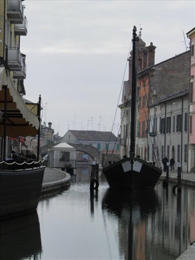 The little Venice, Comacchio, is a Unesco Heritage site.