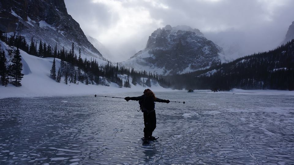 It is me  in  Rocky Mountain National Park, Colorado, USA 2014