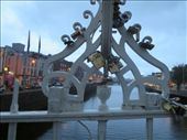 The cool European tradition of putting a lock with your names engraved on a bridge and throwing the key in the river: by fiddlegirl8, Views[253]
