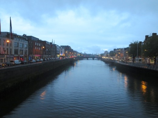 Grand canal in the heart of the city