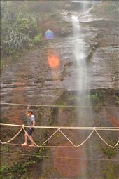 Cross the waterfall: by fiktaria, Views[189]