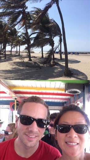 Chiva bus tour of Cartagena