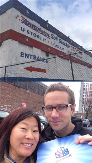 On Tuesday we finally signed all the paperwork for our storage unit at American Self Storage located in Long Island City in Queens. What an adventure with the 2 different subway lines  and the walking to the storage location... it is much cheaper than renting a storage unit in Manhattan. 