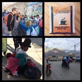 We stayed in Caraz, a small town in the Cordillera Blanca. 
Elevation 2256 m - 7402 ft. It's the beginning of the altitude sickness, we didn't plan enough time to acclimatize. :-( that's why we are drinking coca leaves tea everyday and several times per day but it didn't seem to go away. : by finally, Views[359]