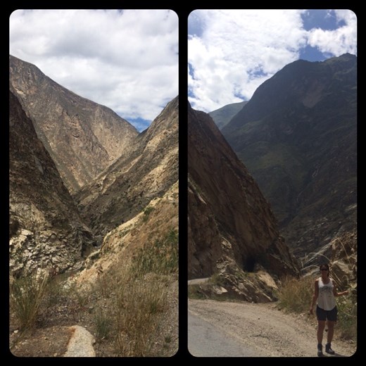 After the coast, we took the overnight bus to the famous Cordillera Blanca. Visit of the canyon del pato near Caraz. 
