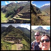 Right next to the market, Pisac ruins. Well not so right next. About a 2 hour hike up a mountain! But worth it. Reminiscent of Machi Picchu. Why do they always build these Inca cities on the top of a mountain?! Those Inca architects were quite demanding. Sure wasn't the architect hauling stones 2 hours up that mountain. : by finally, Views[257]
