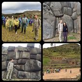 Next after the temple of gold. Just outside Cuzco. Saqsaywaman. Sounds like sexy woman. Guess what, that's what it means too in Quechua!! No, just joking. Beautiful Inca stone walls. This style is megalithic polygonal. They sanded the stones so they would fit together perfectly like a jigsaw puzzle! Amazing feat of architecture. Seriously, you can't fit a blade of grass between them they're so flush. No mortar. They've stood over 500 years despite frequent earthquakes. Stones were carried from 20km away. Other similar examples of megalithic stones are Stonehenge. : by finally, Views[568]