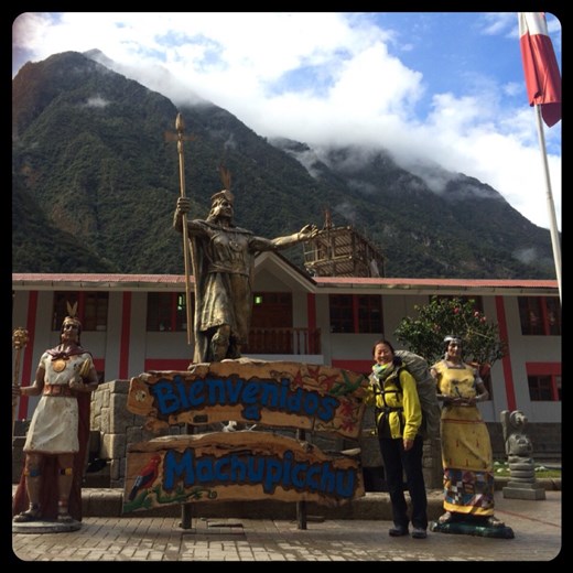 Aguas Calientes ou village du MP 