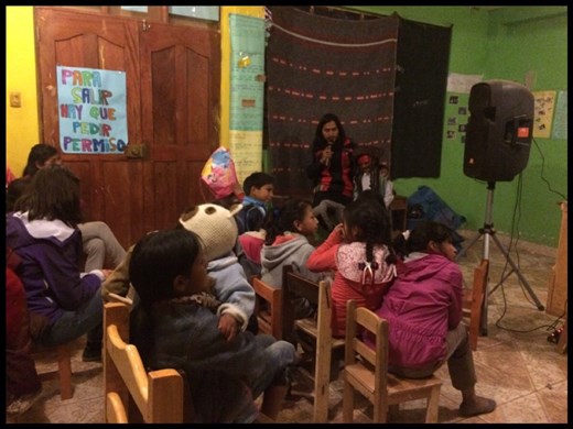 Our day volunteering with kids near Cuzco. We'll try to do it at least once in every country we travel to because it's very interesting to experience real life. 