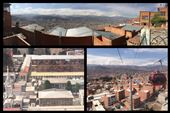 Views of La Paz. About 4000m or 12000ft. Worse, it's in a valley so you always have to hike up/down. But great views. : by finally, Views[423]