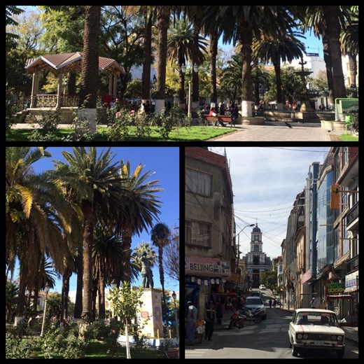 Nope, not Potosi. The difference is striking. This is Tarija. Between Sucre and here they are the most beautiful cities in Bolivia.  Beautiful plazas and clean streets. 