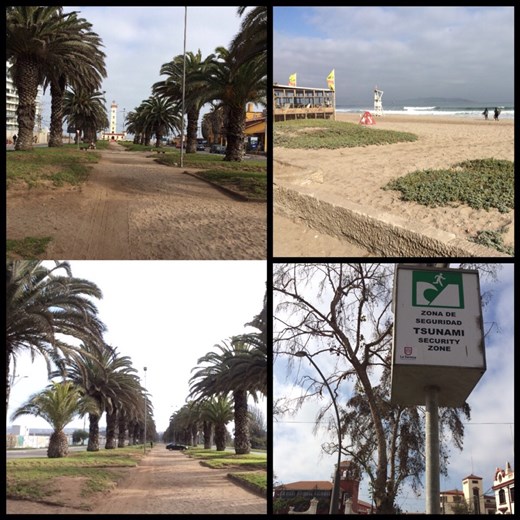 La ville de La Serena, jolie ville au bord de la mer. Petit arrêt entre San Pedro de Atacama et Santiago/Valparaiso. 