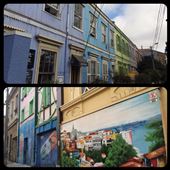 Maisons colorées avec beaucoup de  peintures murales: by finally, Views[349]