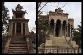 Original mausoleum ( Taj Mahal, Maya temple, etc) in Santiago cemetery. People compete to have the most impressive and fanciest mausoleum. : by finally, Views[339]