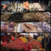 Santiago de Chile: great seafood and fresh fish and fruit/vegetables: by finally, Views[419]