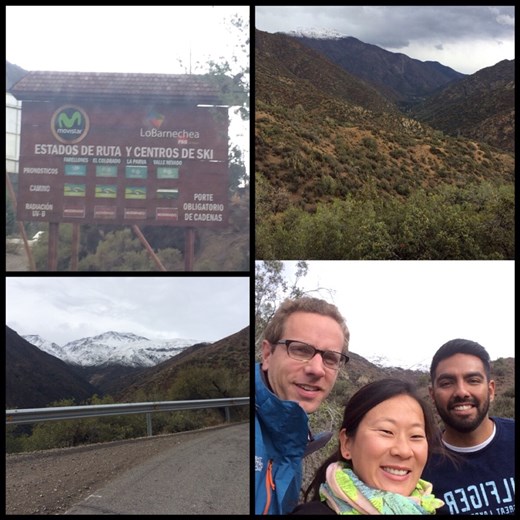 Sunday in the pre-Andes with our awesome host Mauro! :-) 