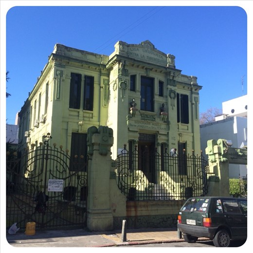 Old colonial style building 