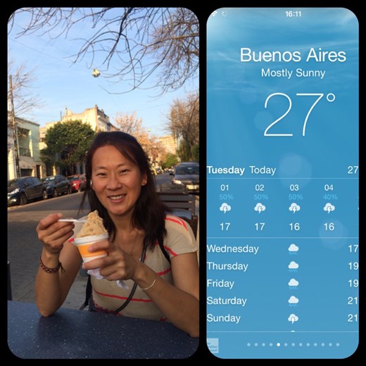 Love the winter in Buenos Aires!!! :-) 