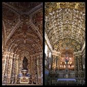 A l'intérieur d'une église très chargée en décoration. Remarquez les saints noirs. : by finally, Views[341]