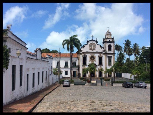 Olinda has a lot of churches like Salvador 