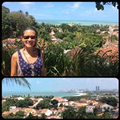 You can see Recife, the modern city, from Olinda : by finally, Views[320]