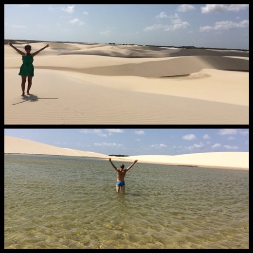 Ça vaut des photos avec les bras levés! :-)