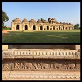 Les superbes étables des éléphants du maharaja de Hampi. : by finally, Views[494]