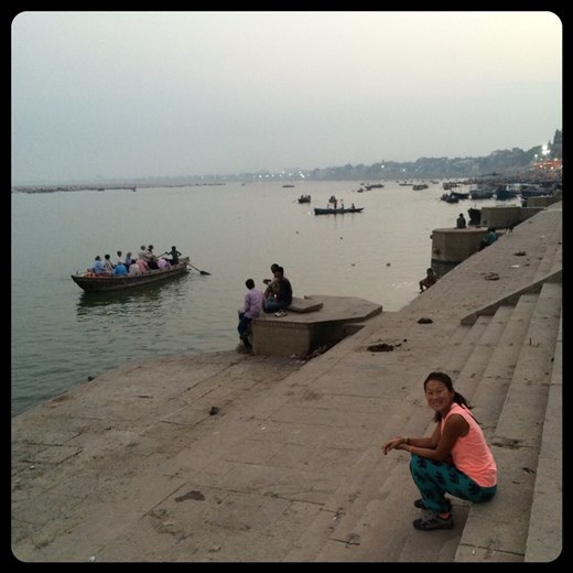 Steps of the Ganges in Varanasi