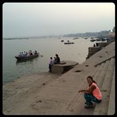 Steps of the Ganges in Varanasi: by finally, Views[423]