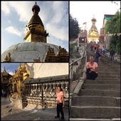 Swayambhunath (un temple bouddhiste) est parmi les plus anciens sites religieux du Népal et est situé sur une colline surplombant Kathmandu. : by finally, Views[370]