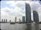 Promenade en bateau sur le fleuve Chao Phraya à Bangkok. : by finally, Views[300]