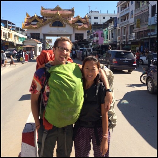 Leaving Myanmar by land and going back to Thailand (comfort and wifi!) at the Mae-Sot border. You need visit Myanmar before it becomes too touristy. 