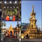 Visite de Chiang Rai qui se trouve au centre du triangle d'or. Le triangle d'or est la région englobant le nord de la Thaïlande, le nord-ouest du Laos et le nord-est du Myanmar (Birmanie). : by finally, Views[308]