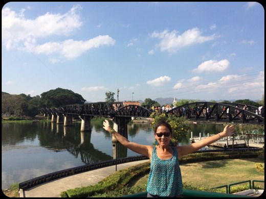 Bridge over the River Kwai! 