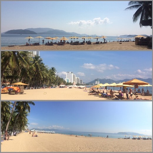 Beach in Nha Trang. 