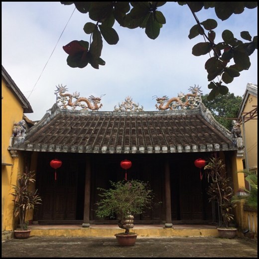 Old Chinese house in Hoi An. 