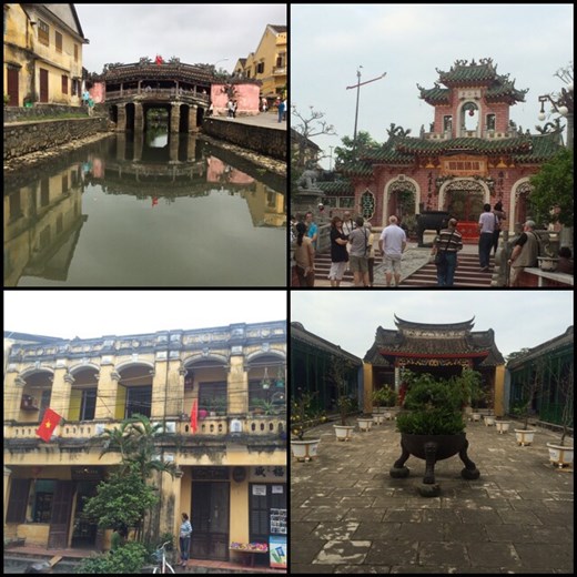 Exploring the streets of Old town Hoi An. 