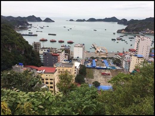 Baie de Cat Ba. 