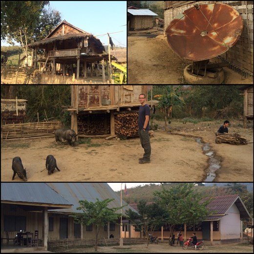 Overview of the small village we were staying at. Did they get HBO?!? ;-) lol 