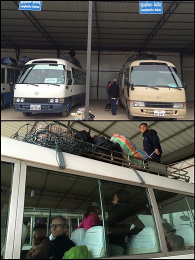 Mini bus to Oudomxai. 