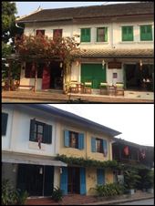 Maisons à un étage typiques de Luang Prabang. : by finally, Views[394]