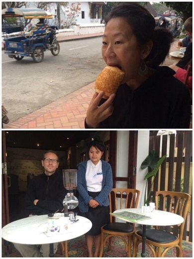 Pause gourmande! Miam! :-) 