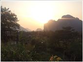 Coucher du soleil à Vang Vieng. : by finally, Views[286]
