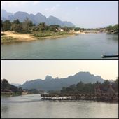 Vues de la rivière Nam Song et des montagnes alentours. : by finally, Views[308]