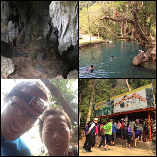 Le Blue Lagoon envahi par les coréens fans de leur série de télé réalité coréenne filmée là. Exploration d'une des grottes de la région. 