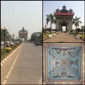 Les Champs Elysées et l'arc de triomphe de Vientiane! : by finally, Views[592]