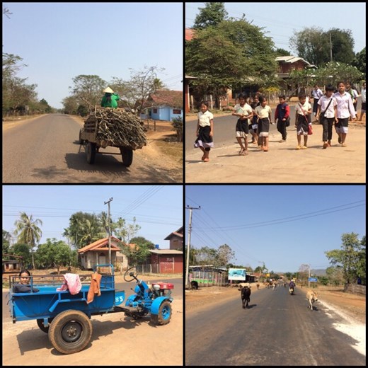 Laotian local life on the Bolaven Plateau. 